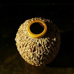 ‘Chamotte’ Vase in Ceramic by Gunnar Nylund