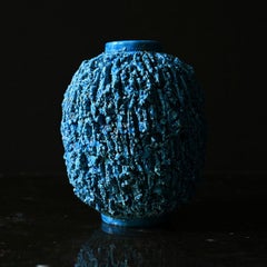‘Chamotte’ Vase in Ceramic by Gunnar Nylund