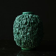 ‘Chamotte’ Vase in Ceramic by Gunnar Nylund