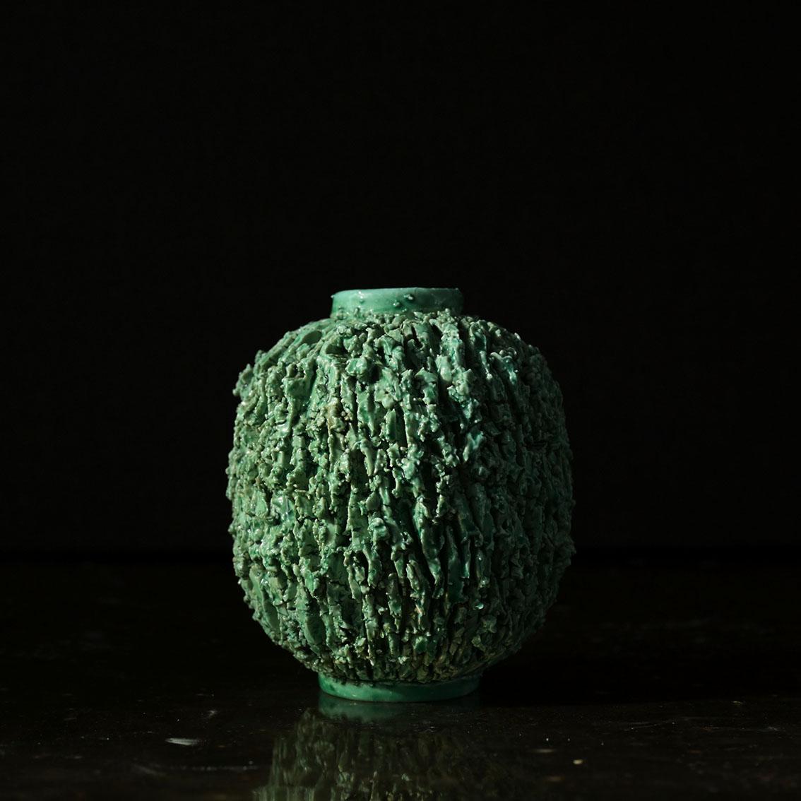 Vase Chamotte en céramique de Gunnar Nylund Bon état - En vente à Berlin, BE