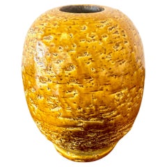 Vintage Chamotted vase by Gunnar Nylund for Rörstrand, Sweden