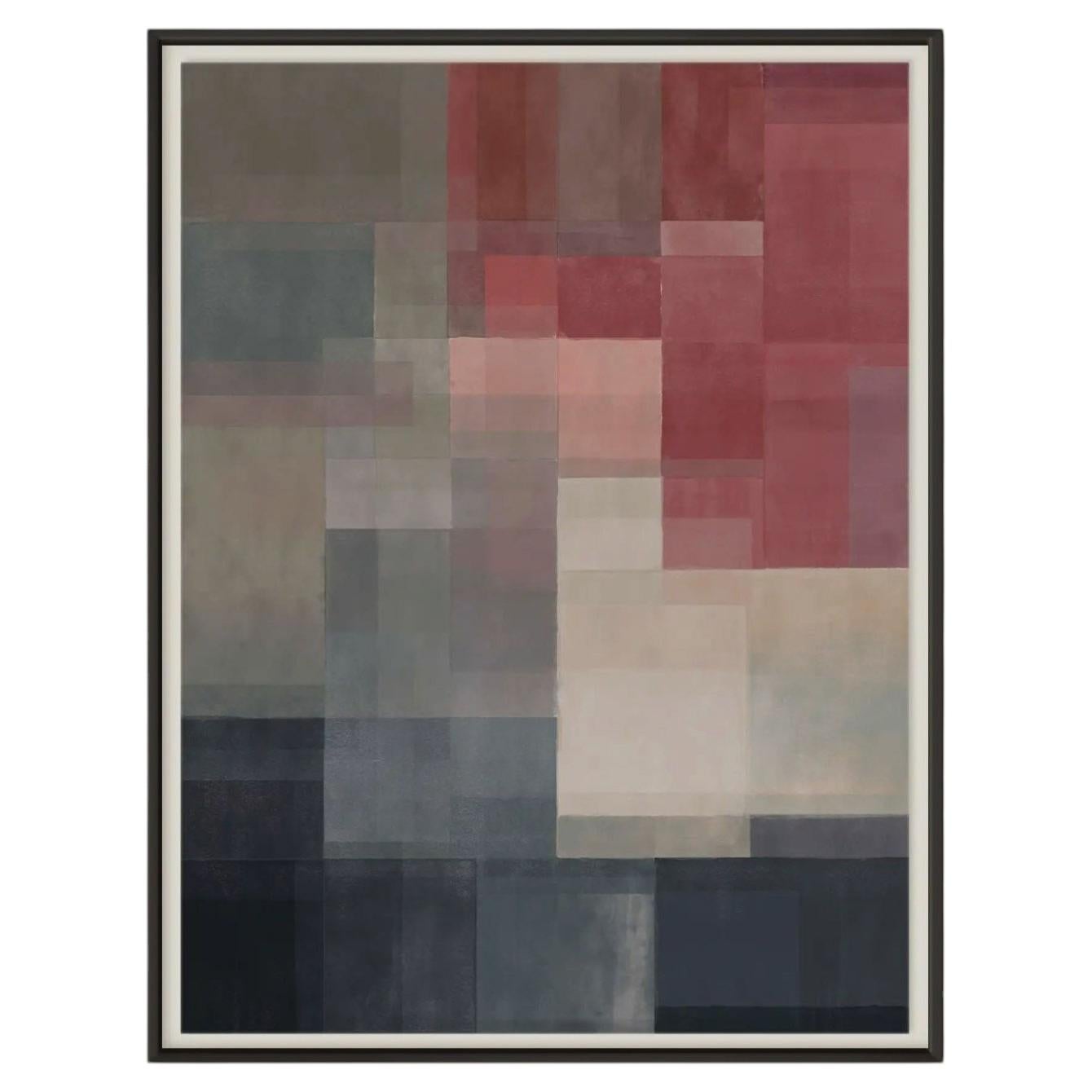 „Champ De Couleur“ – Signiertes Kunstwerk in limitierter Auflage von Christiane Lemieux – 30"x40"