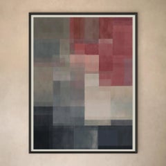 "Champ De Couleur" Signed Limited Edition Art by Christiane Lemieux - 42"x56"