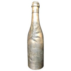 Champagne Bottle Cigar Holder Pairpoint Manufacturing.Co. Part of a Large Collec