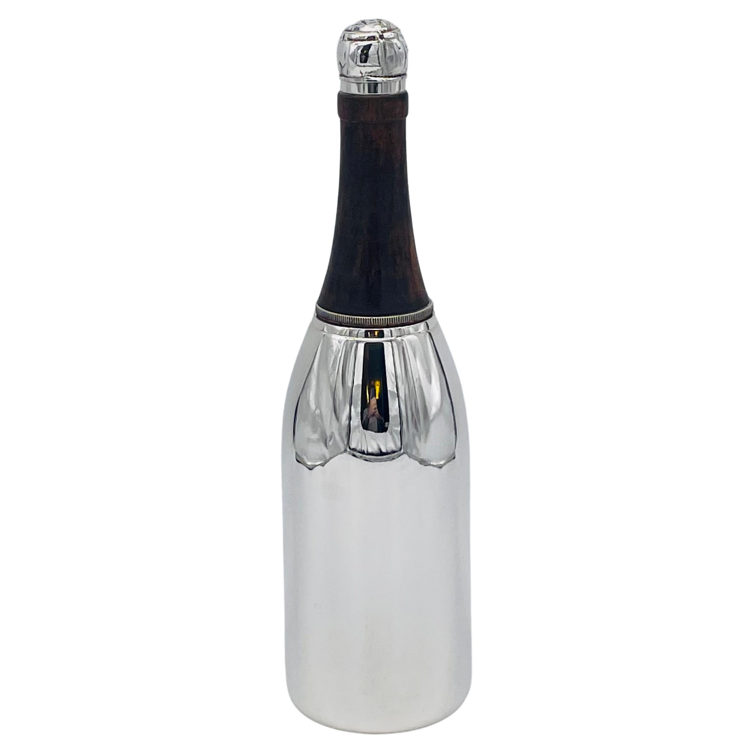 Champagne Bottle Cocktail Shaker