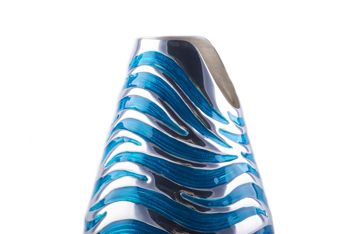 Champagne Bottle Cover, Marea, Luxury Yacht Accessories, Silver, Italy, 2024 For Sale 4