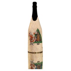 Champagne Bottle Cover, Merry Christmas, Luxury Christmas Gift, Hand made, Italy