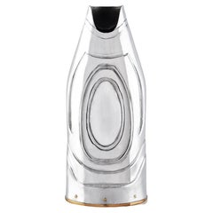 Champagne Bottle Cover, Spazio, Luxury Gift, Hand Made in Italy, Silver, 2024
