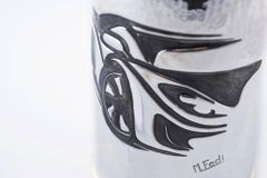 Champagne Bottle Cover, Super Car, Elegant Gift, Pure Silver, Hand Made in Italy