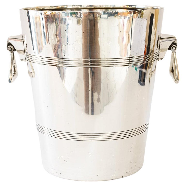 Alpaca-silver Champagne Bucket, 1920s, offered by Kica Jugendstil