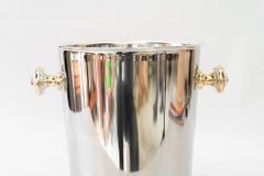 Champagne bucket around 1920s 18/10 stainless steel