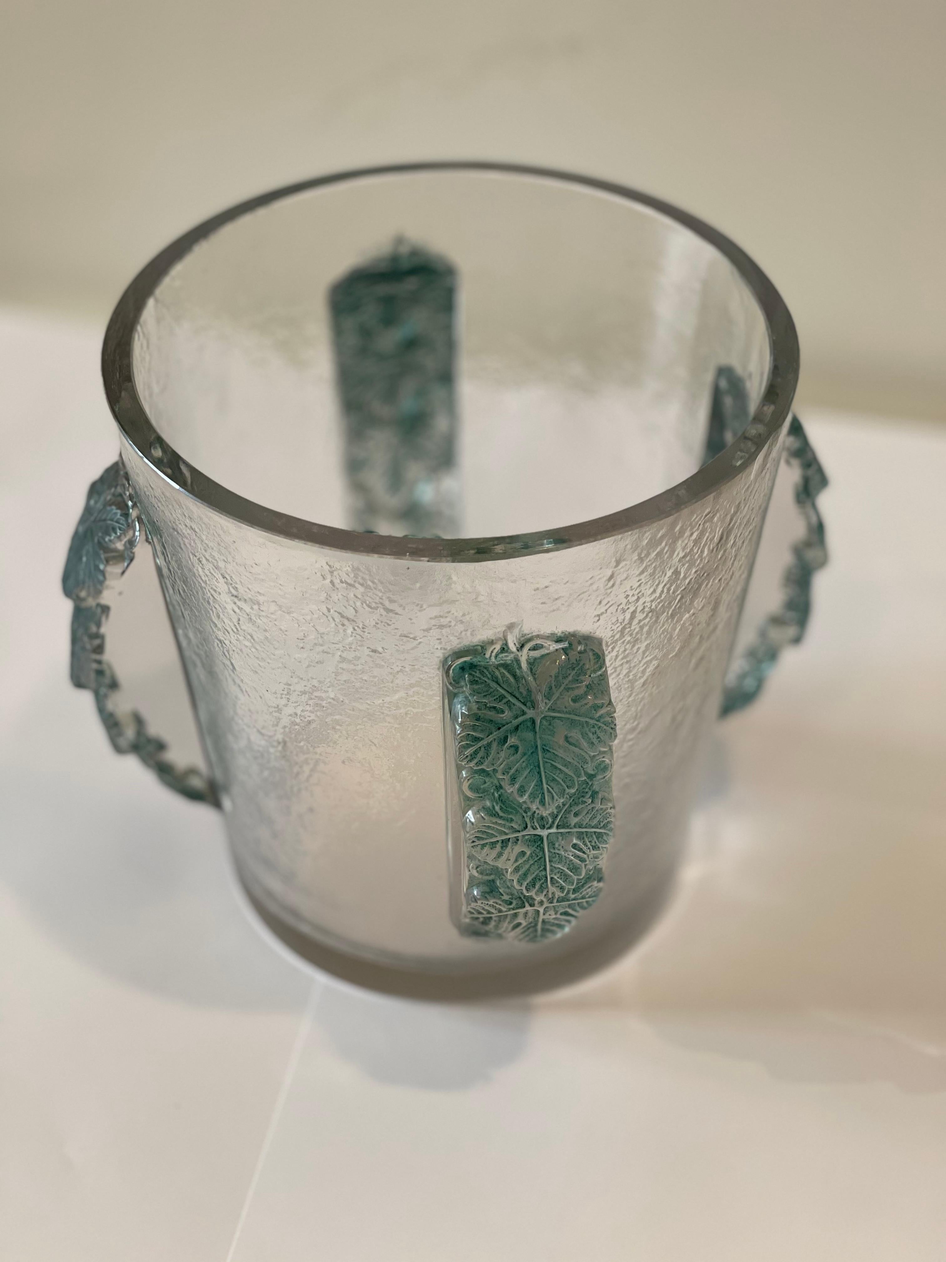 Art Deco Champagne Bucket by René Lalique, France, Art Déco, 1930s