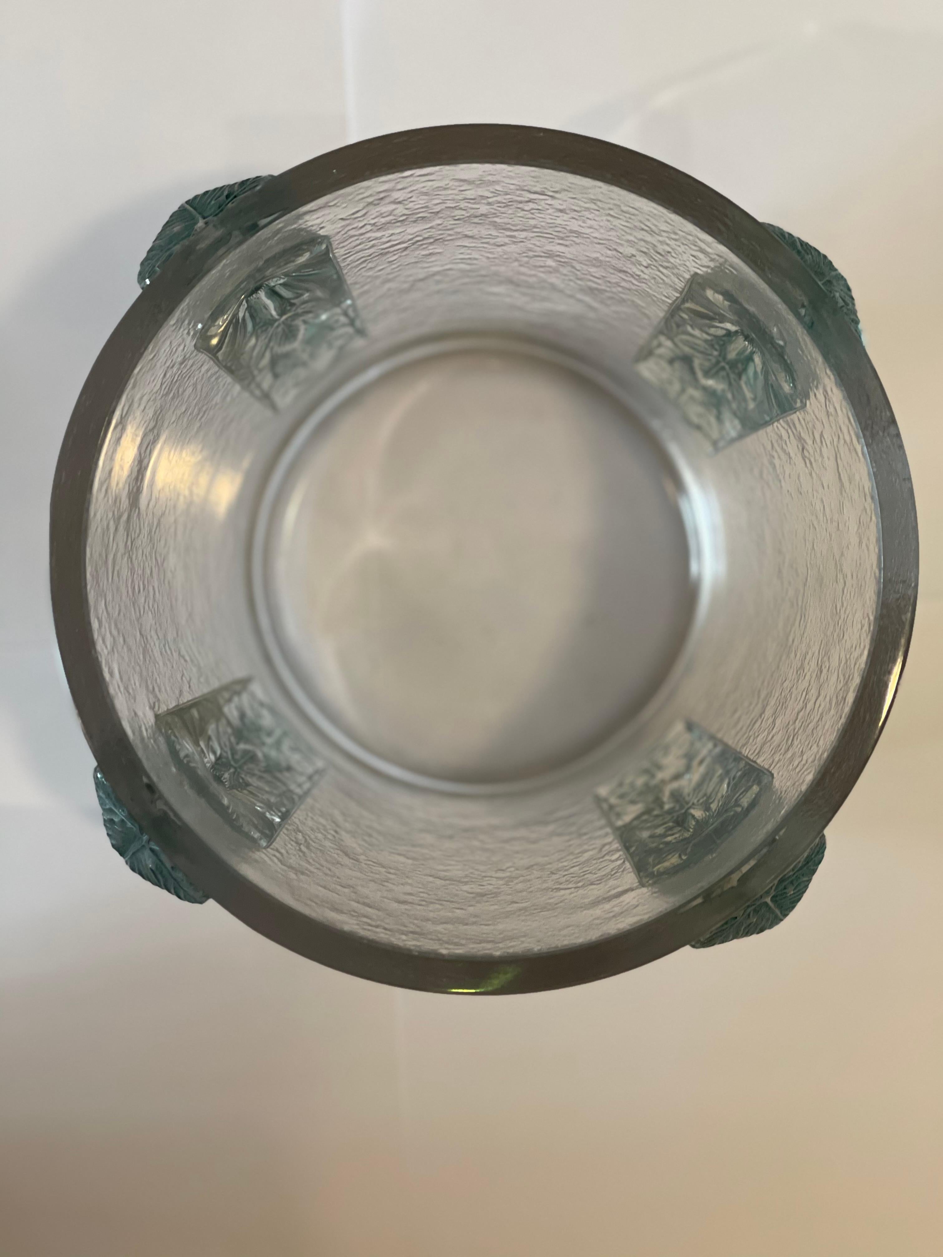 Champagne Bucket by René Lalique, France, Art Déco, 1930s In Good Condition In Paris, FR