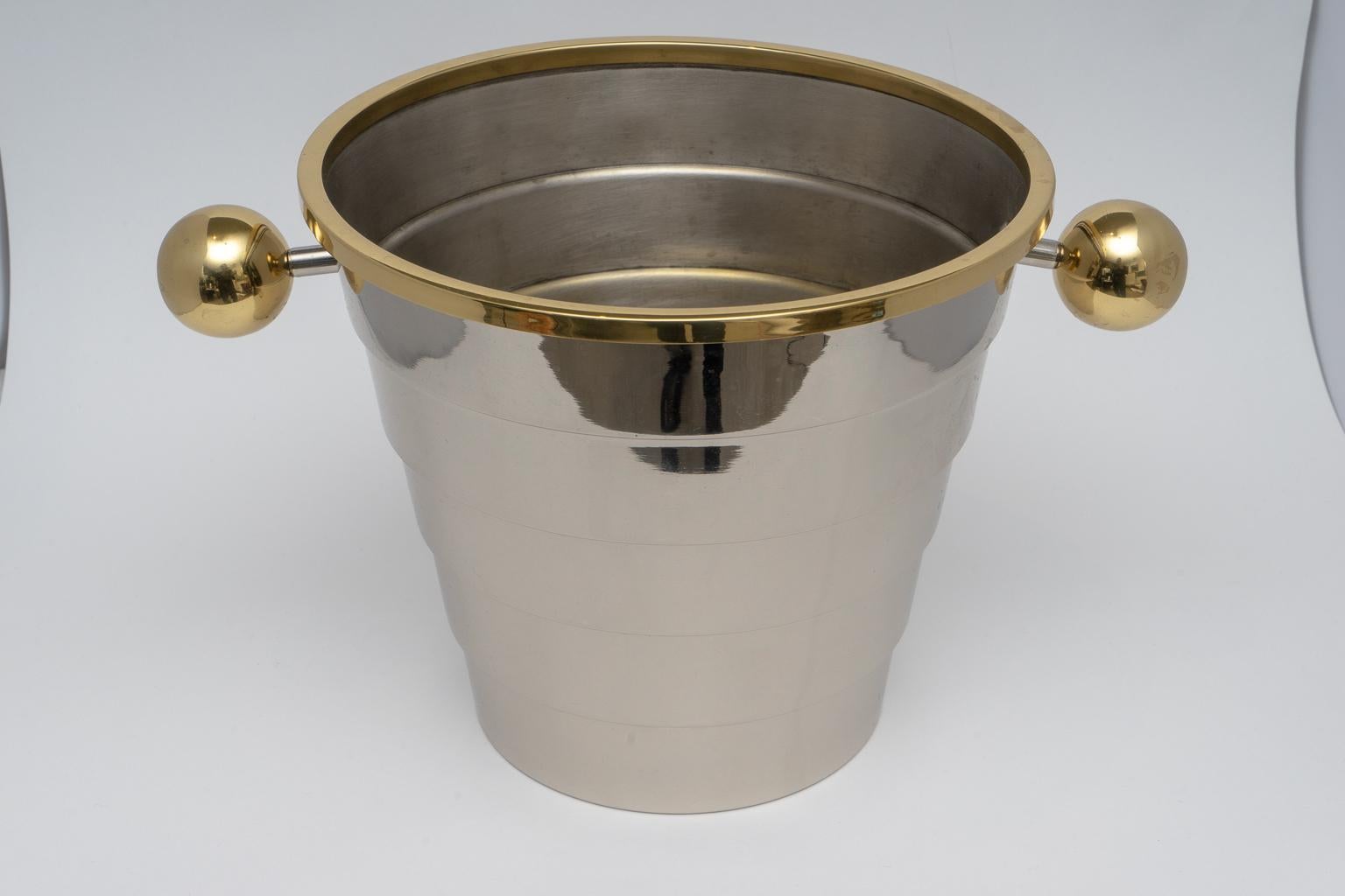 Polished Champagne Bucket by Larry Laslo 