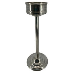 Champagne Bucket or Wine Cooler Holder Silver Plated France Art Deco Period