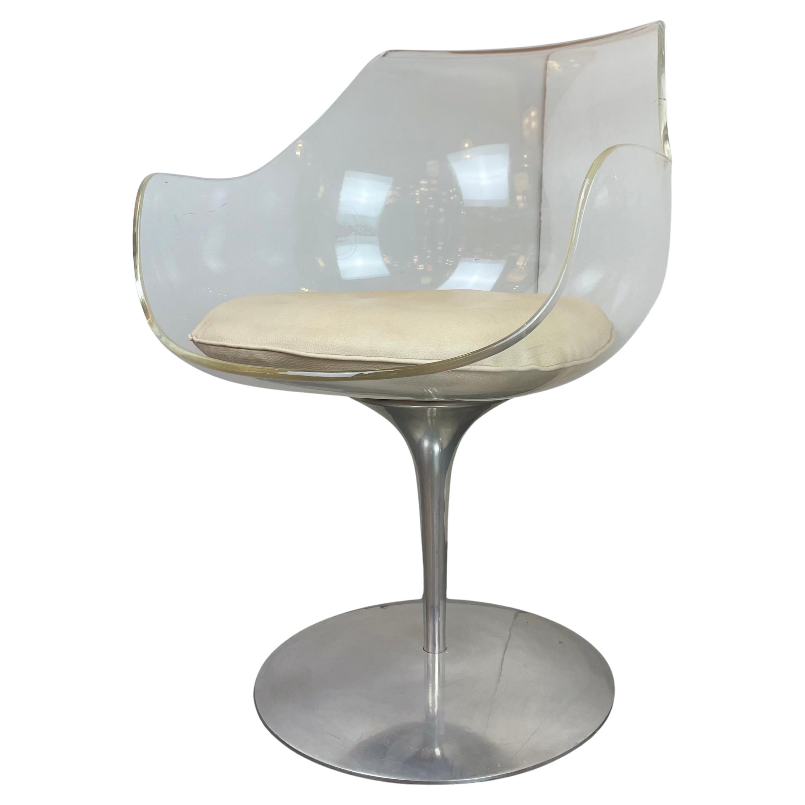 Champagne, Chair by E. 
E. Laverne for Formes Nouvelles, 1950’s For Sale