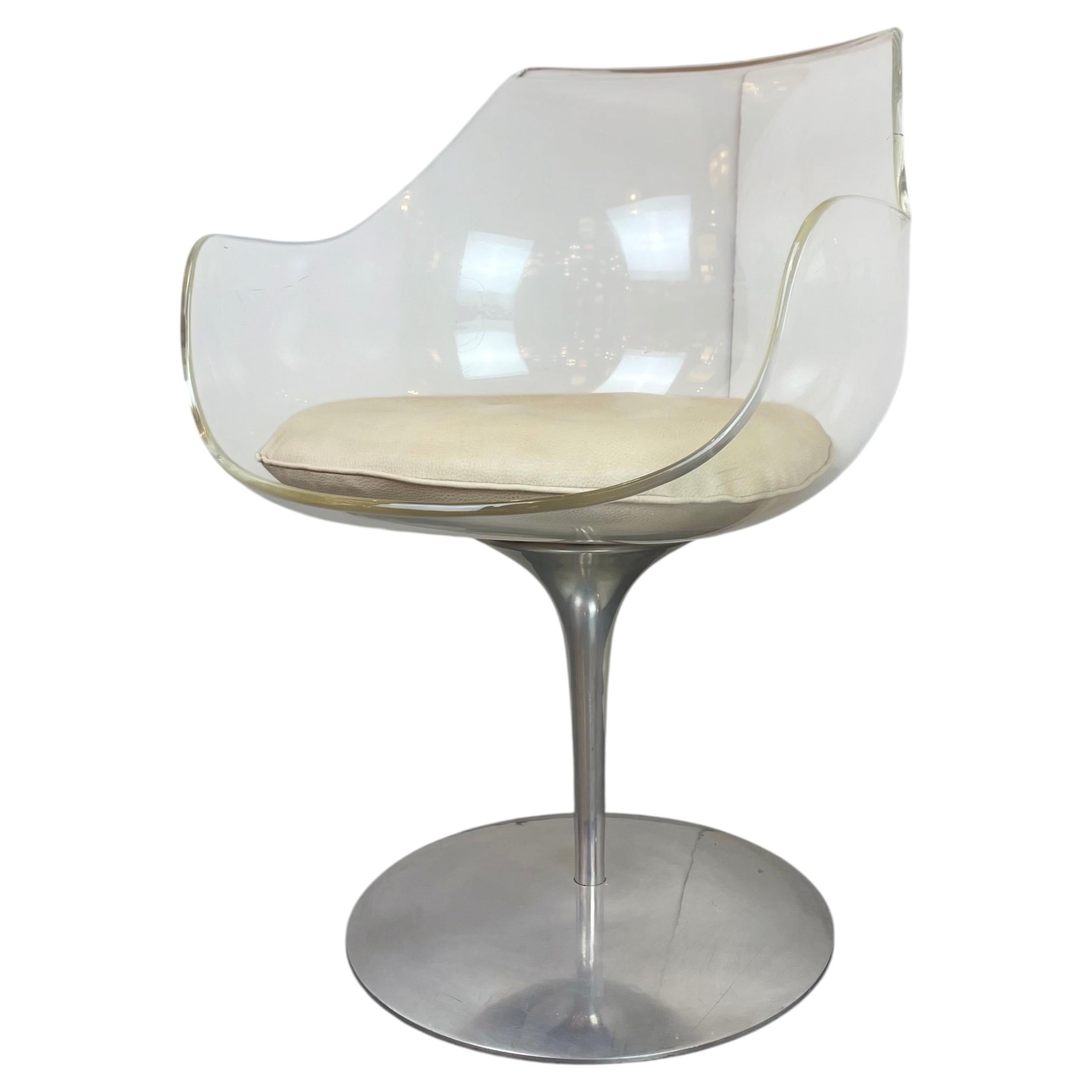 Champagne, Chair by E. & E. Laverne for Formes Nouvelles, 1950s For Sale