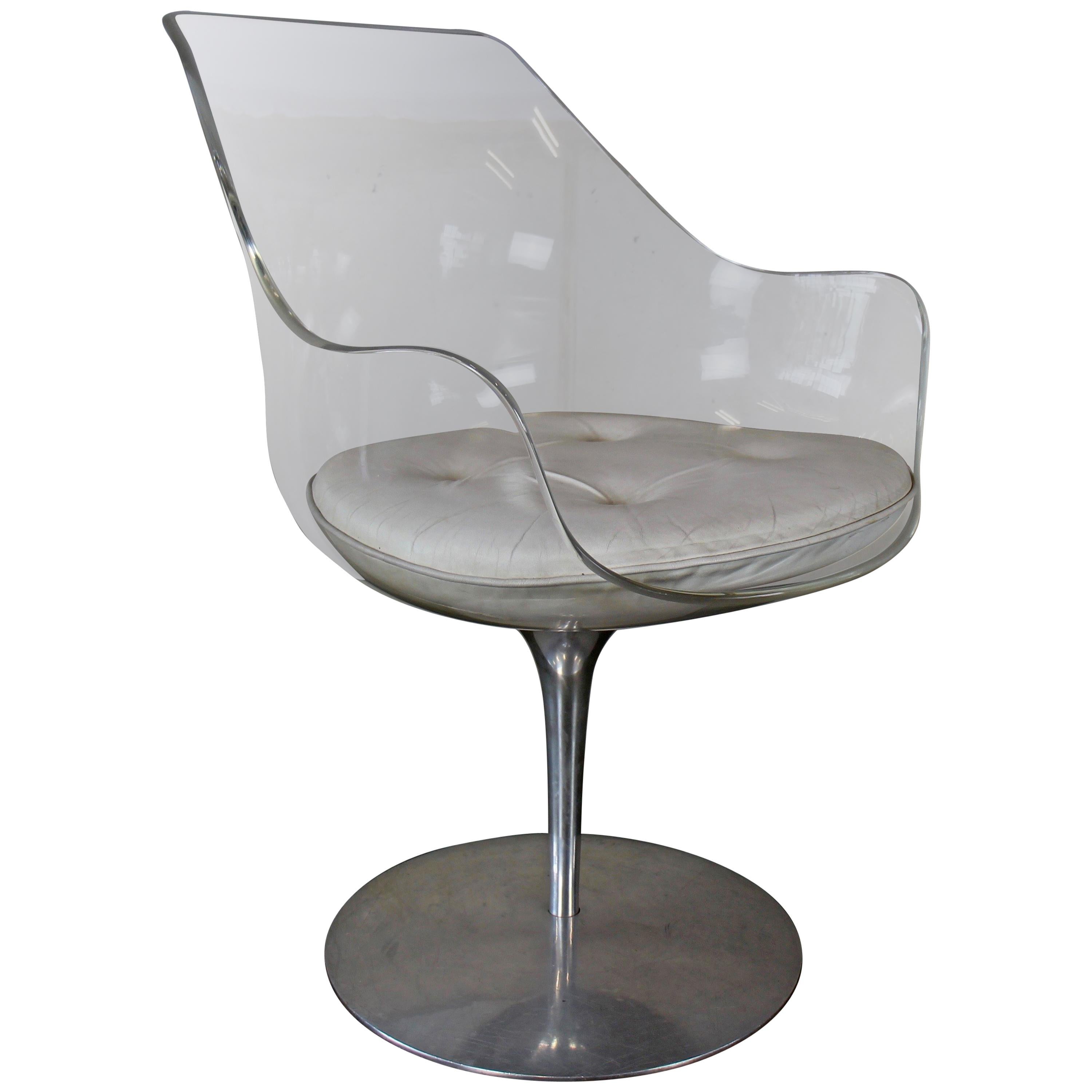 Champagne chair by Erwine and Estelle Laverne for Formes Nouvelles, USA, 1960s
