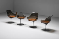 Chaises champagne d'Erwine & Estelle pour Laverne International, 1959