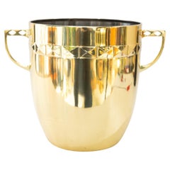 Champagne cooler brass vienna around 1920s