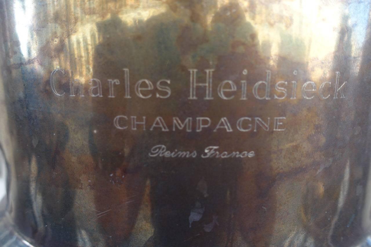 20th Century Champagne Cooler Centre Piece, Charles Heidsiecks