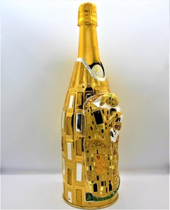 Champagnerkühler Handgefertigt in reinem Silber, Made in Italy Schmuck Meisterwerk