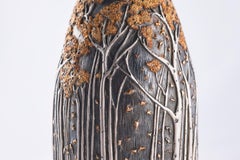 Enfriador de Champán en Plata Pura Hecho a Mano, Obra Maestra Única Hecha a Mano, Italia