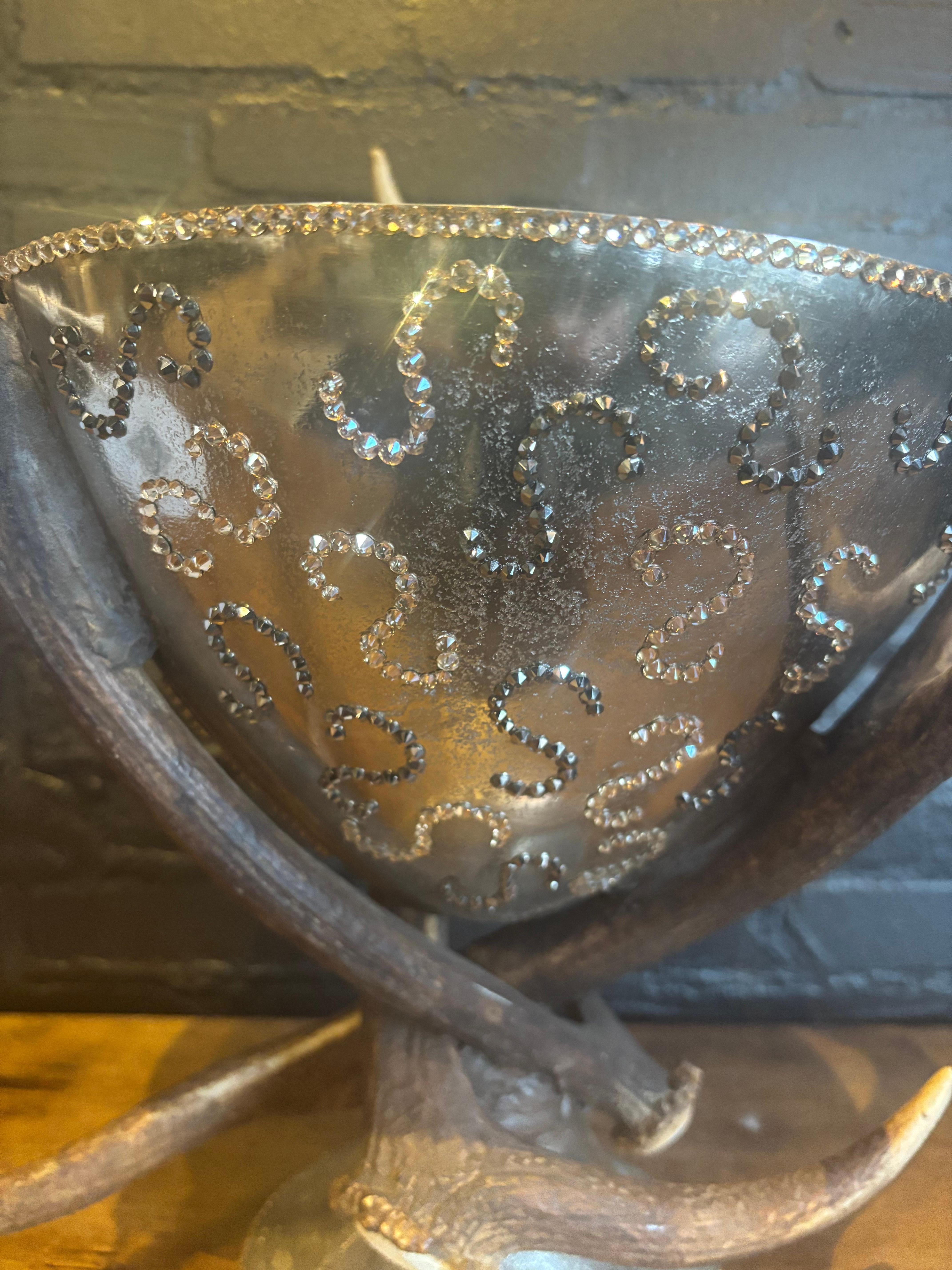 Champagner-Kühler mit roten Hirschgeweihen und Swarovski-Schrystals (21. Jahrhundert und zeitgenössisch) im Angebot