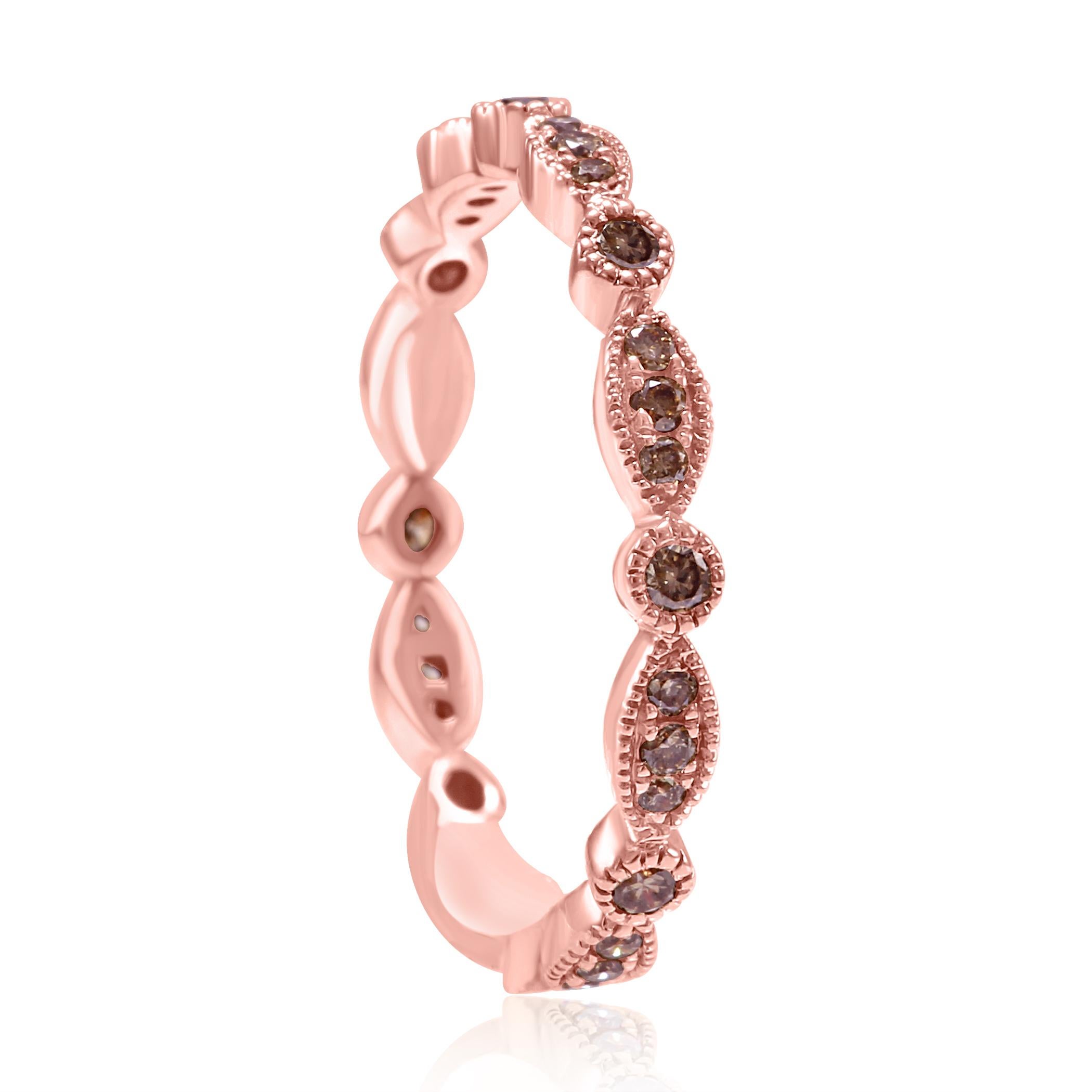 champagne diamond eternity band