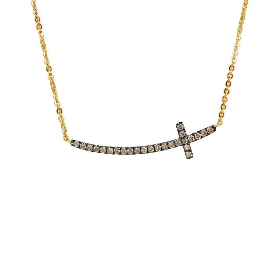 sideways cross necklace tiffanys