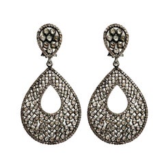 Champagne Diamonds 2 Carats Paradizia Earrings