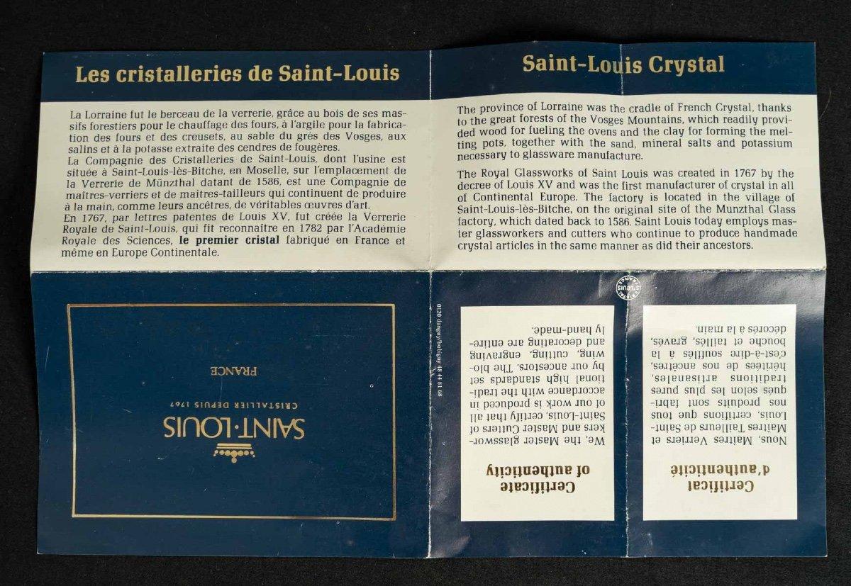 Francese Flauti da Champagne Excellence Model Saint Louis - 20°, circa: 1967 in vendita