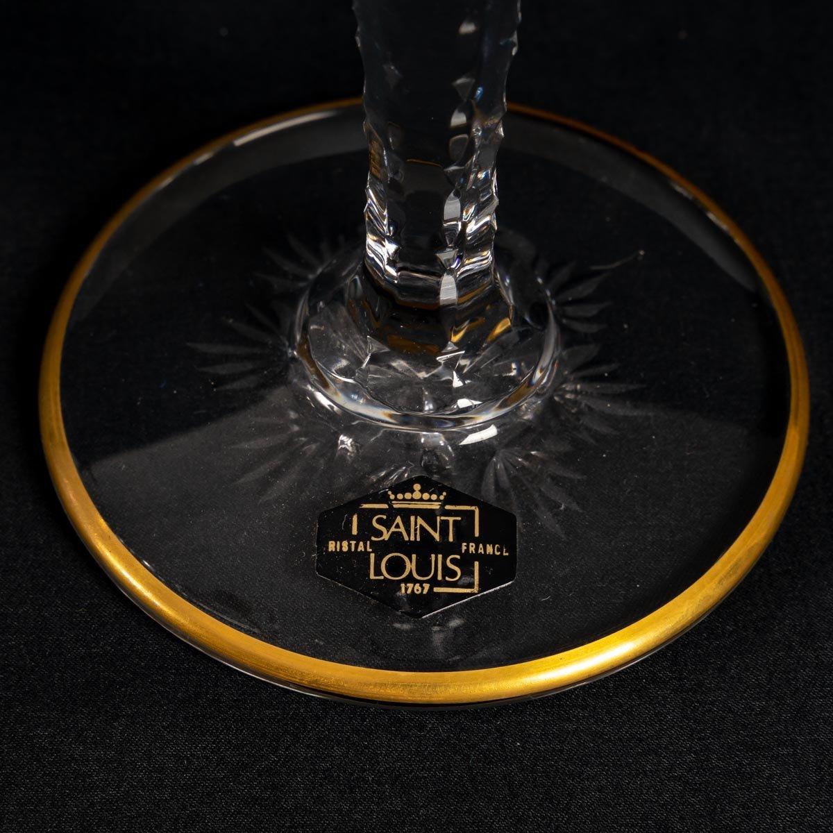 Flauti da Champagne Excellence Model Saint Louis - 20°, circa: 1967 in vendita 2
