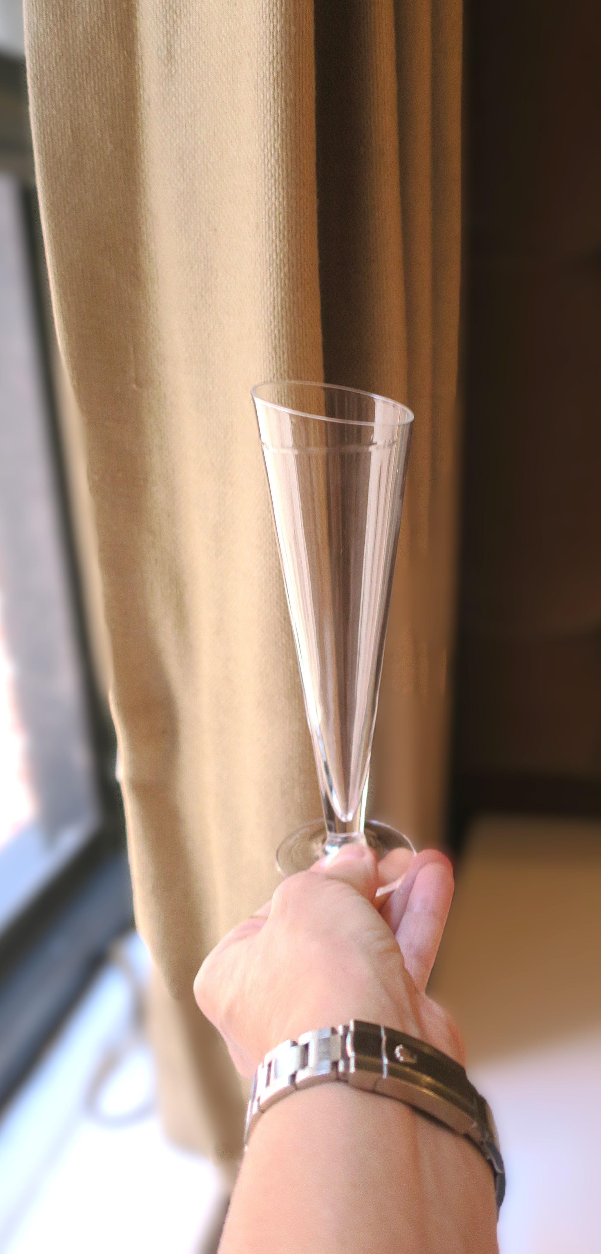 Champagnerflöten Gläser italienischer Designer Carlo Moretti, 10er Set, 2 Sets verfügbar (Postmoderne) im Angebot