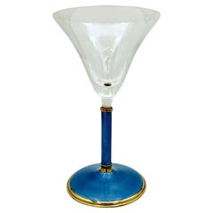champagner"-Glas mit rundem Fuß und Stiel Salimbeni