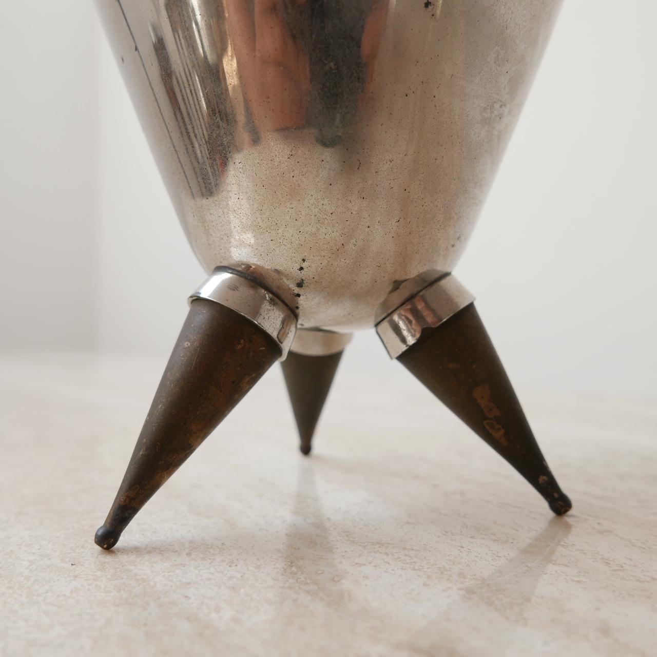 Champagne Ice Bucket Mid-Century Attributed to Philippe Starck 1