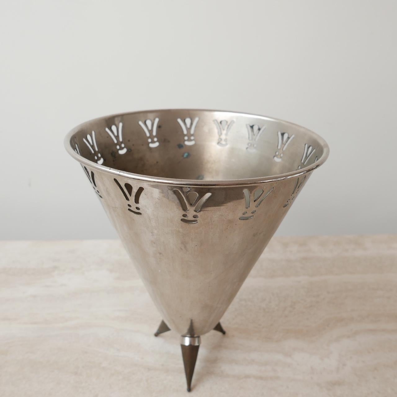Champagne Ice Bucket Mid-Century Attributed to Philippe Starck 3