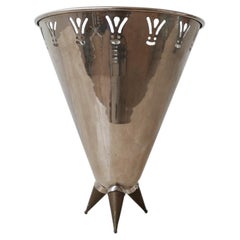Vintage Champagne Ice Bucket Mid-Century Attributed to Philippe Starck