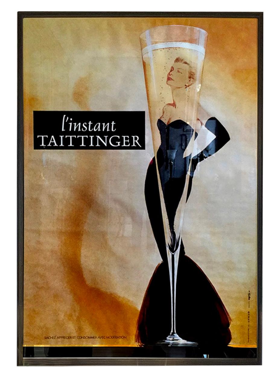 Champagne Lady, stampa moderna In condizioni buone in vendita a Wiesbaden, DE