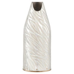 Champagne Luxury accessory, Exquisite Cover for Champagne Bottle, Pure Silver