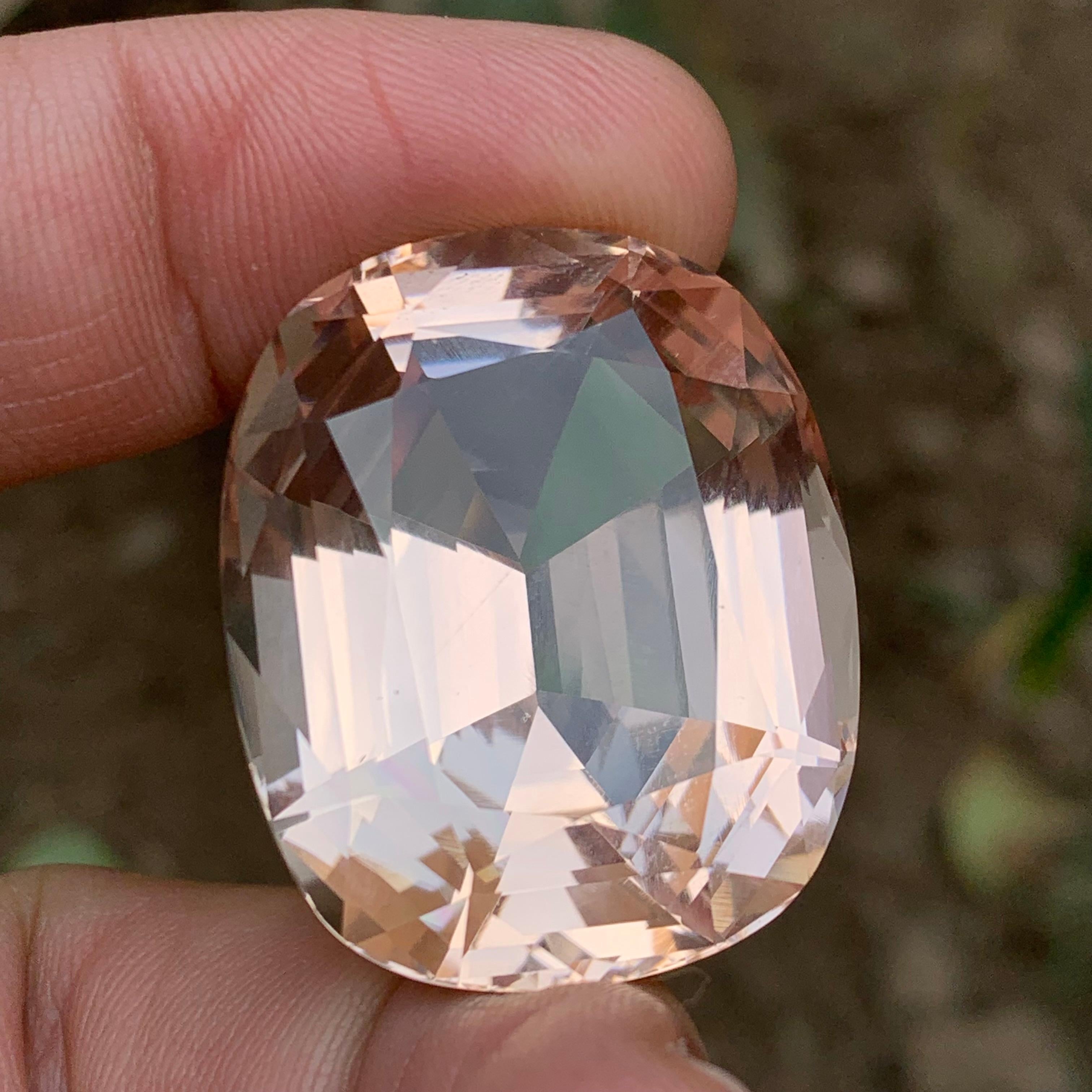 Gemma naturale Morganite sfusa Champagne Peach Big 102.20 Ct Collection'S In condizioni Nuovo in vendita a Peshawar, PK