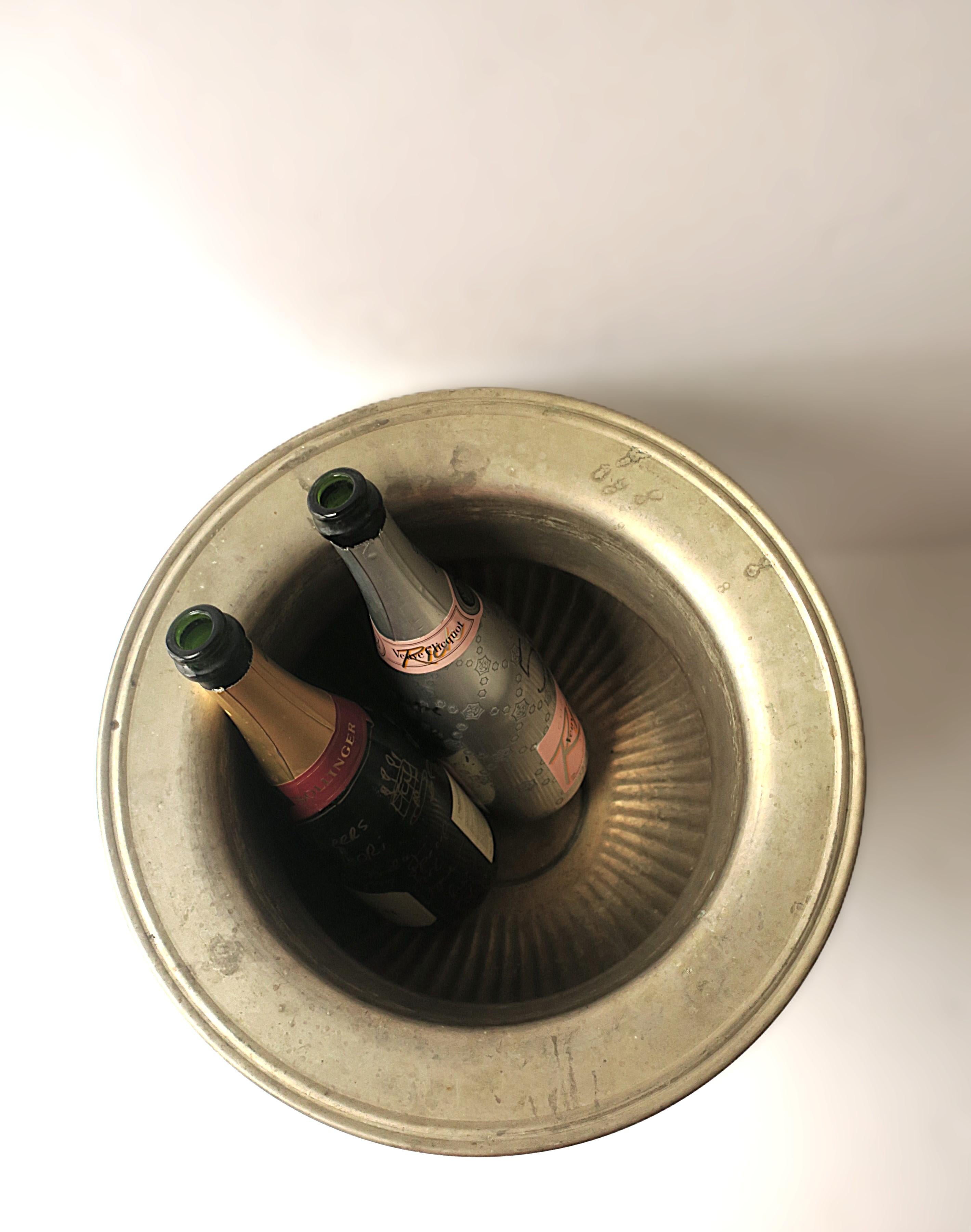 20th Century Champagne Wine Cooler Ice Bucket, Large