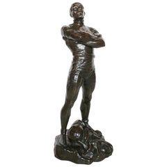 Champion Art Deco Bronze