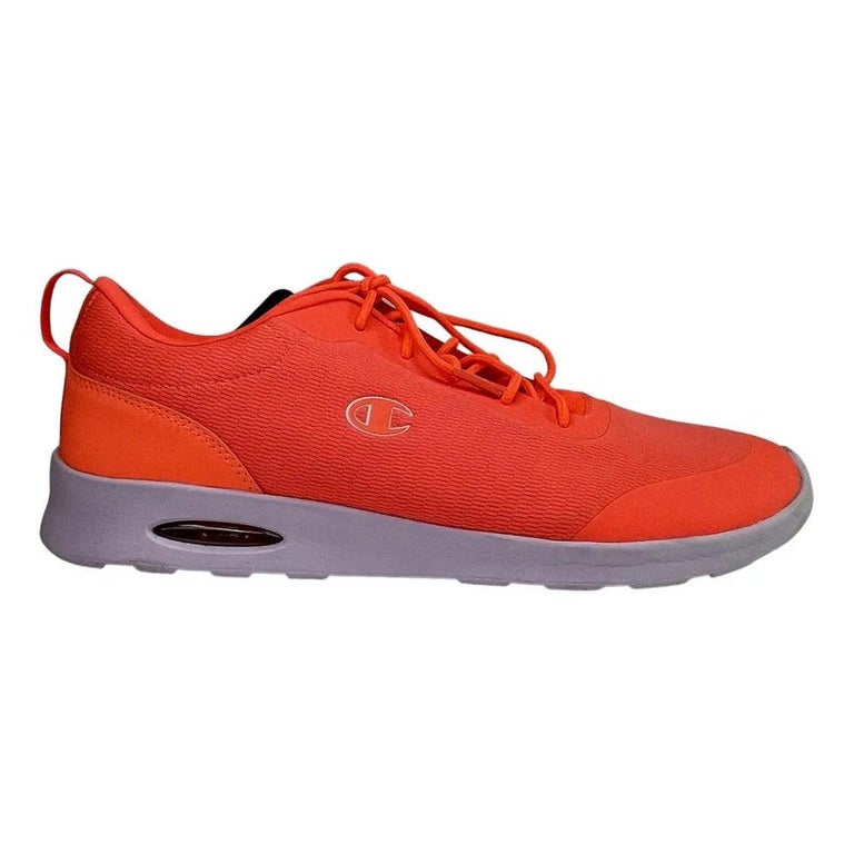 Champion Neon Orange Tennis Shoe Mens (12 US) For Sale at 1stDibs