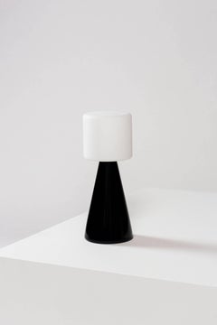 Champion Table Lamp Made with Handblown Glass