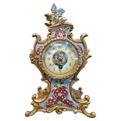 Champleve Clock
