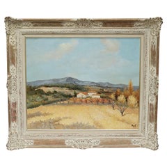 'Champs de Ble' by Marcel Dyf '1899-1985'