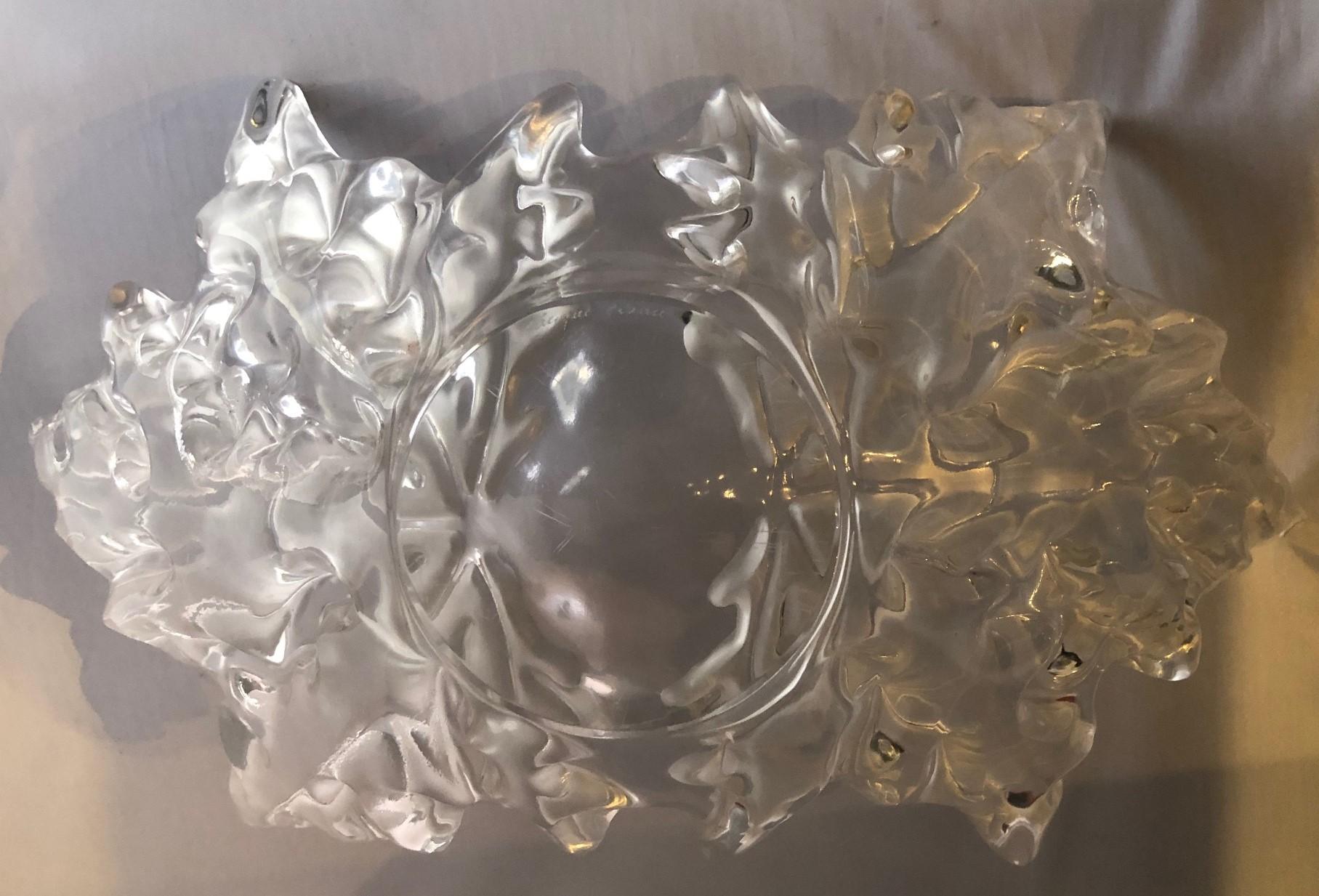 Champs-Élysées Crystal Bowl by Lalique For Sale 4