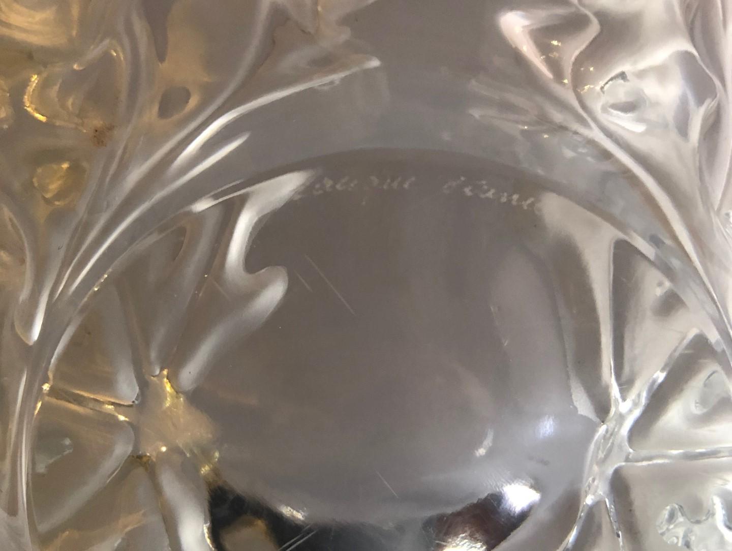 Champs-Élysées Crystal Bowl by Lalique For Sale 5