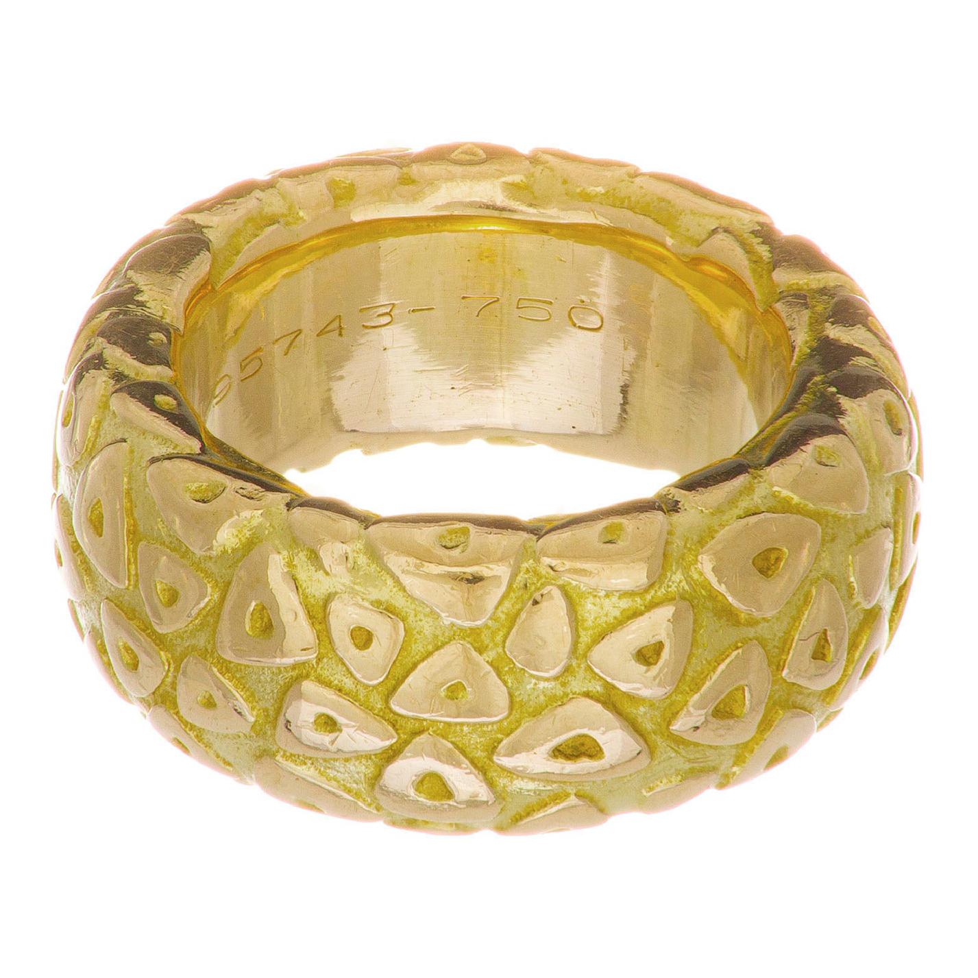 Chamut Paris Yellow Gold Band Ring